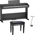 Roland RP107-BKX Digitalpiano + Klavierbank + Pianoleuchte Thumbnail 1