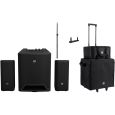 LD Systems Dave 10 G4X aktiv Anlage + Dual Stand + Transport Set mit Trolley