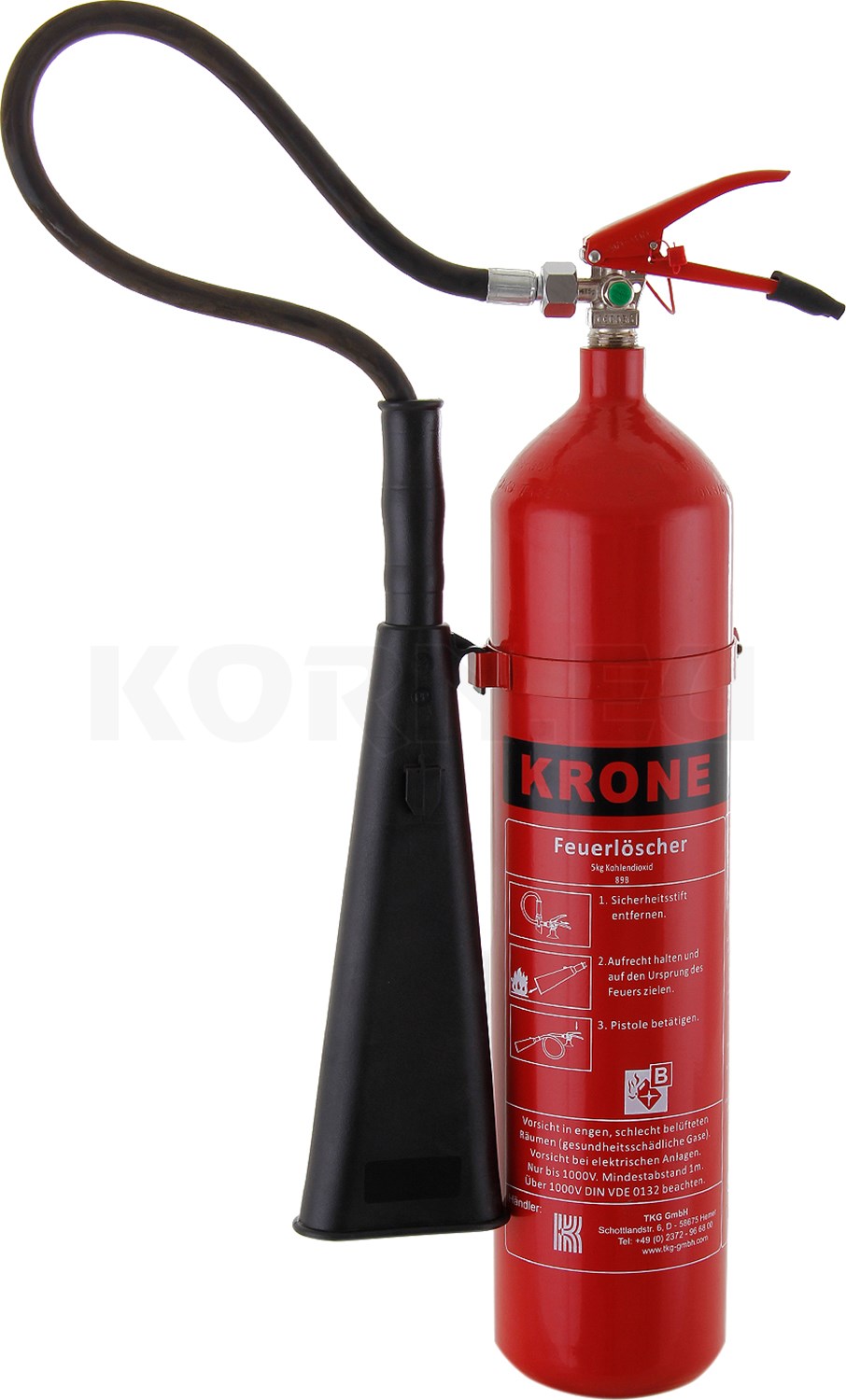 Feuerl Scher Krone Kohlendioxid Kg