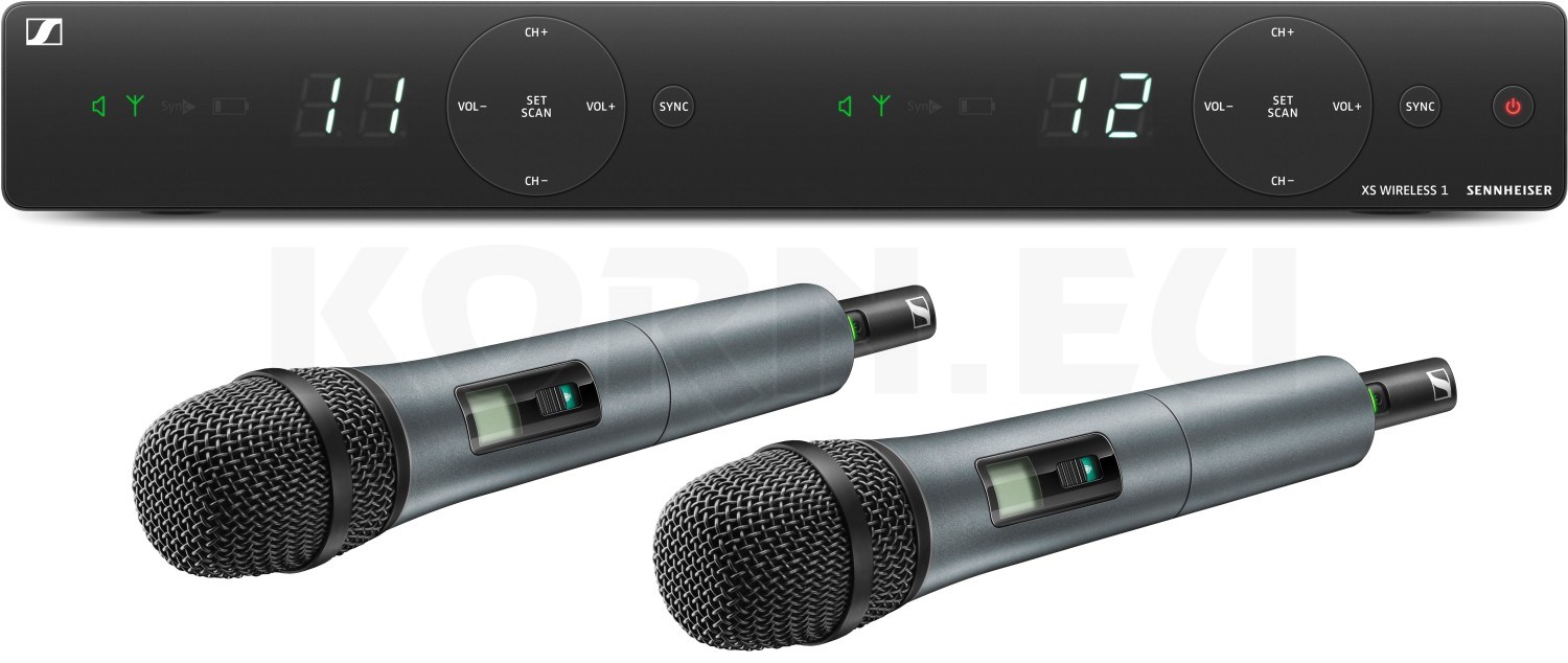 Sennheiser Xsw Dual E Band Vocal Set Music Store