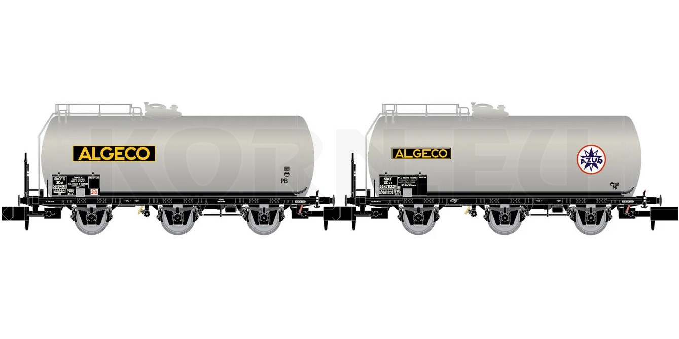 Arnold Hn N Kesselwagen Set Algeco Iii