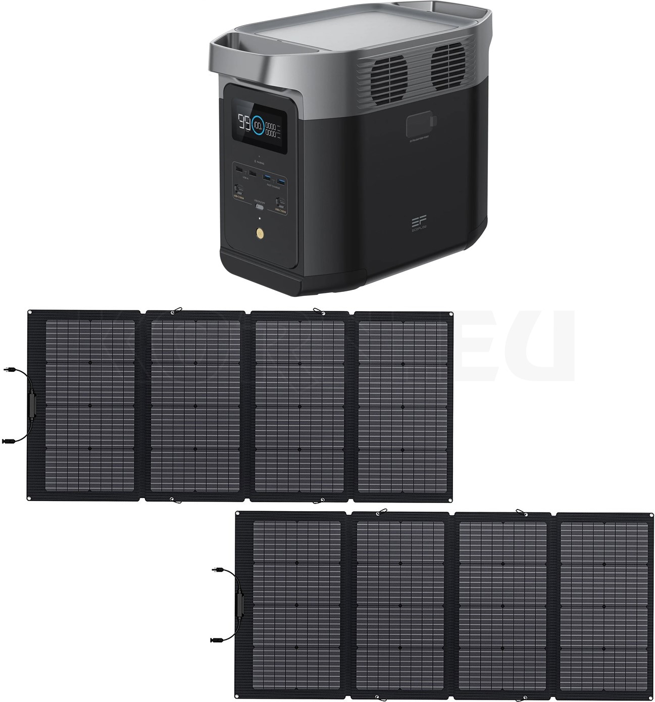 Ecoflow Delta X Ecoflow W Solar Panel