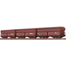 50678 Schüttgutwagen Fals 176 und Fals 186 der DB AG, Ep. V (3er-Set)