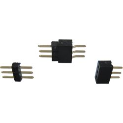 50199 Steckverbinder RM 1.0, 3-polig, Stecker + Buchse (10 Stück)