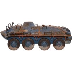 NA 88967 H0 Schützenpanzer BTR 60 PB Polen POLICIA (blau gealtert)