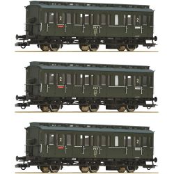 6200100 H0 3er Set Personenwagen, PKP, Ep. IV