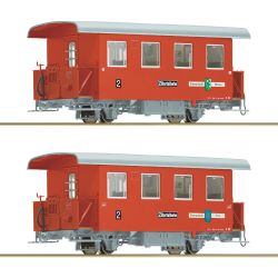 6240003 H0e 2er Set Personenwagen, Zillertalbahn, Ep. VI