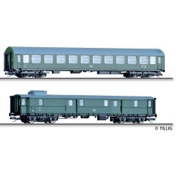 01095 TT 2er Set Personenwagen „D 118 Leipzig-Köln“, DR, Ep. III