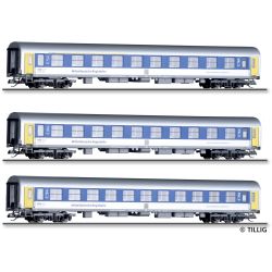 01097 TT 3er Set Personenwagen, Mitteldeutschen Regiobahn, Ep. VI