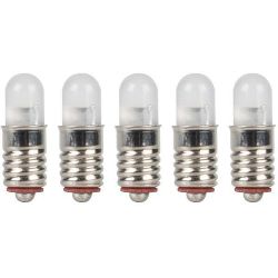 180228 LEDs für Beleuchtungssockel, warmweiß, 5 Stück