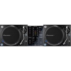 Pioneer 2x PLX-1000 + Pioneer DJM-350 DJ Set