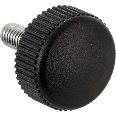 K&M Rändelschraube M6x22 schwarz