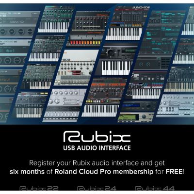 Roland Rubix Usb Audio Interface Musikhaus