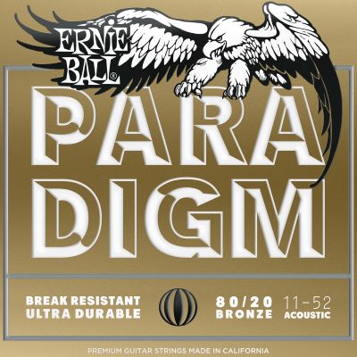 Ernie Ball EB2088 Paradigm Akustik 80/20 Bronze Saiten 011-052