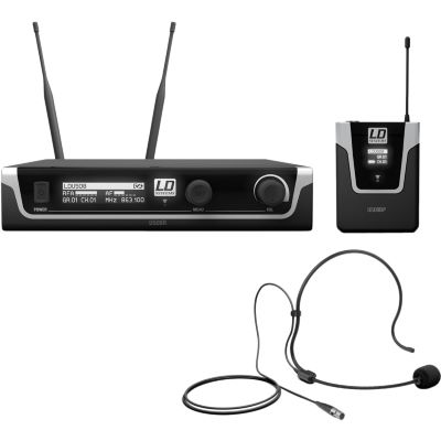 LD Systems U505 BPH - Funksystem mit Taschensender und Kondensator Headset