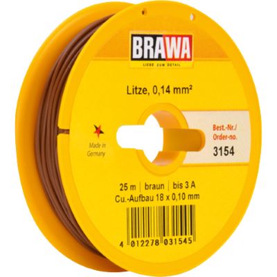 Brawa Litze Mm Braun M