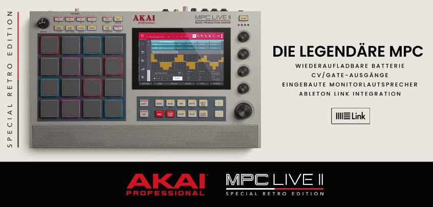 Akai Professional MPC Live II Retro