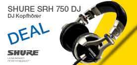 Shure SRH 750 DJ Kopfhörer
