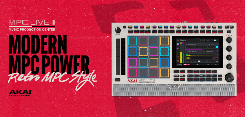 Akai MPC Live III Retro