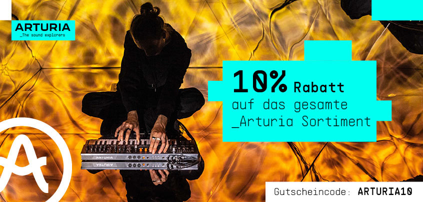 ARTURIA 10 Prozent Rabatt