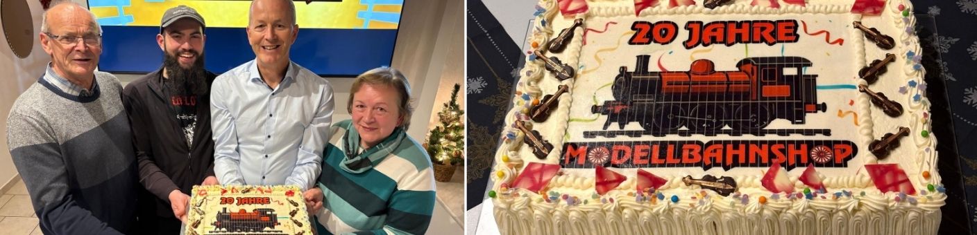 20 Jahre Modellbahnshop 20 Jahre Modellbahnshop