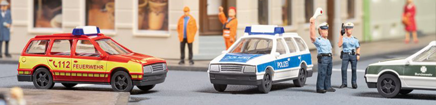 Einsatzfahrzeuge Einsatzfahrzeuge im Modellbahnshop