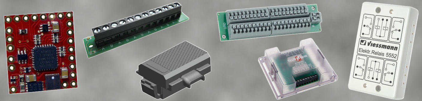 Elektronikbauteile Elektronikbauteile im Modellbahnshop