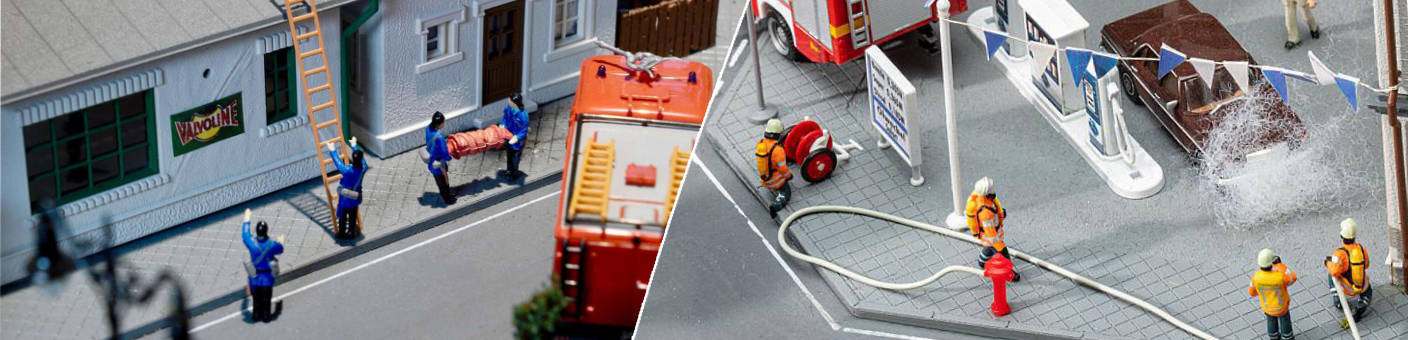 Feuerwehr Feuerwehr im Modellbahnshop