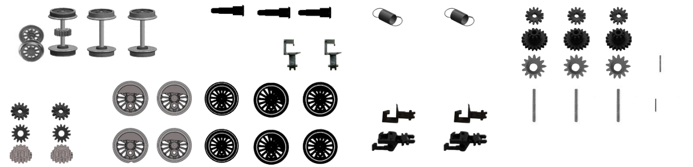 Fleischmann Ersatzteile im Modellbahnshop