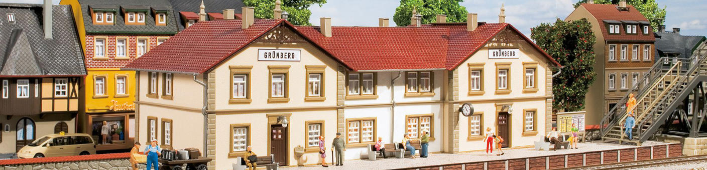 Gebäude Bahnanlagen Gebäude Bahnanlagen im Modellbahnshop
