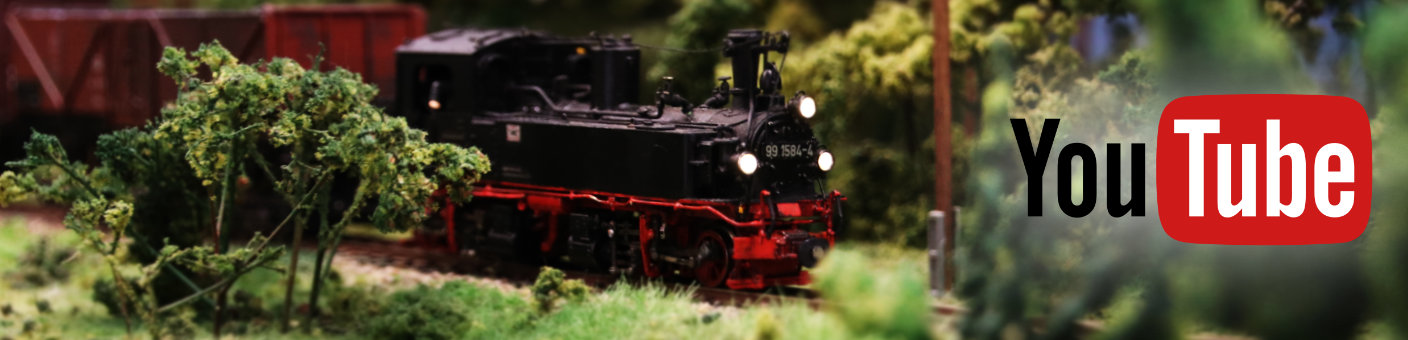 Modellbahn YouTuber im Modellbahnshop