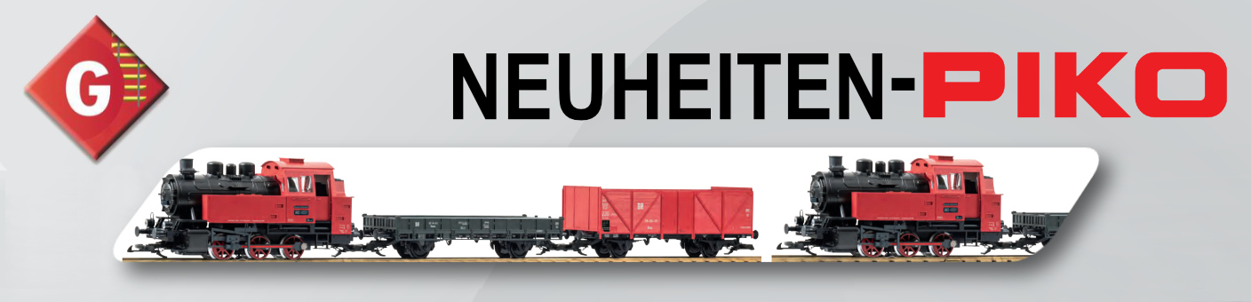 PIKO Spur G Neuheiten 2026 PIKO Spur G Neuheiten 2026 im Modellbahnshop