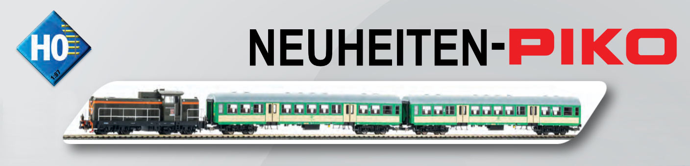 PIKO H0 Neuheiten 2026 im Modellbahnshop