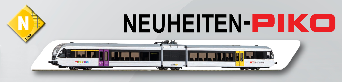 PIKO Spur N Neuheiten 2026 PIKO Spur N Neuheiten 2026 im Modellbahnshop