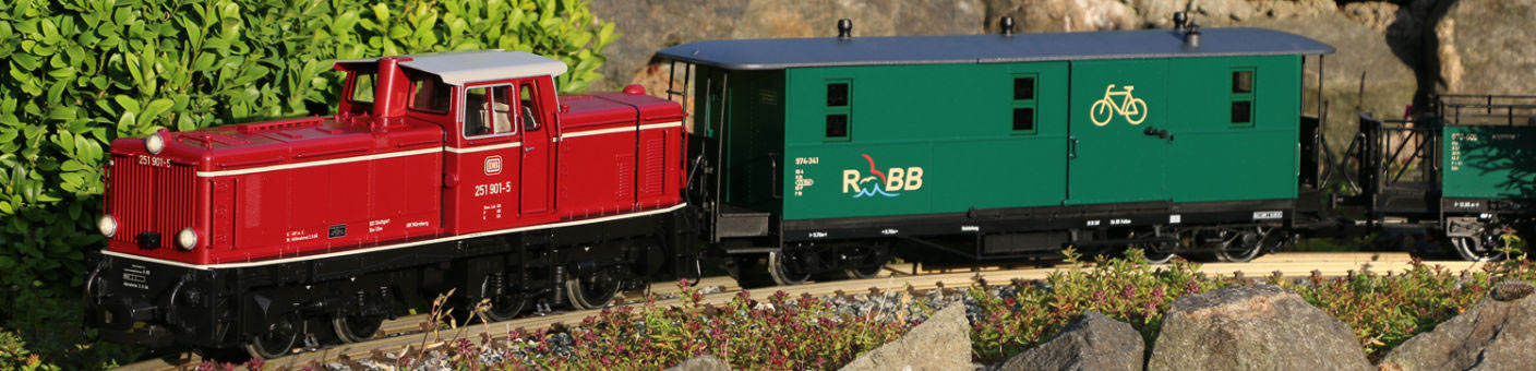 Schmalspurbahnen im Modellbahnshop