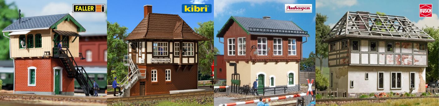 Stellwerk im Modellbahnshop