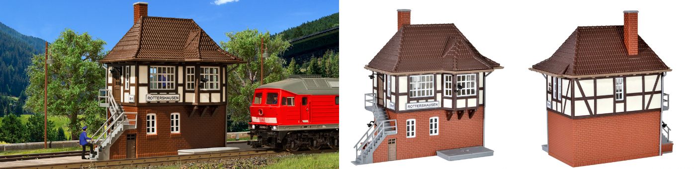 Stellwerk im Modellbahnshop
