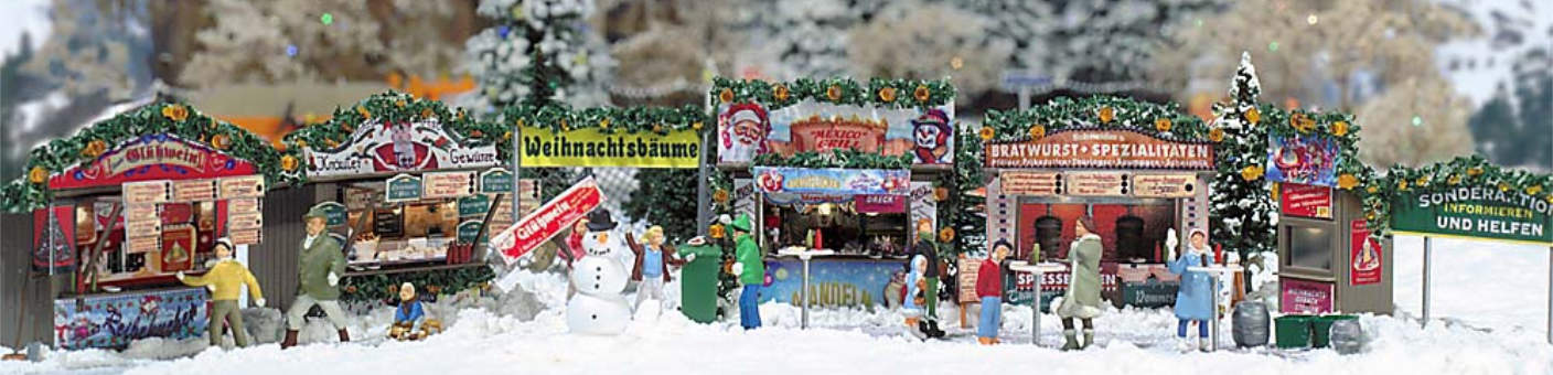 Winter und Weihnachten Winter und Weihnachten im Modellbahnshop