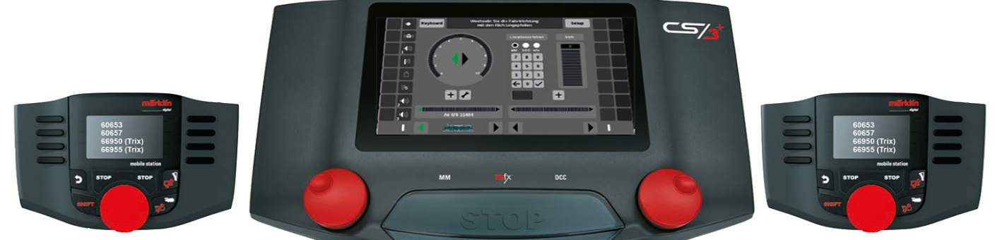 Zentralen im Modellbahnshop