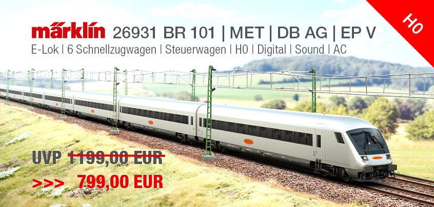 Märklin 26931 MET Metropolitan Express Train