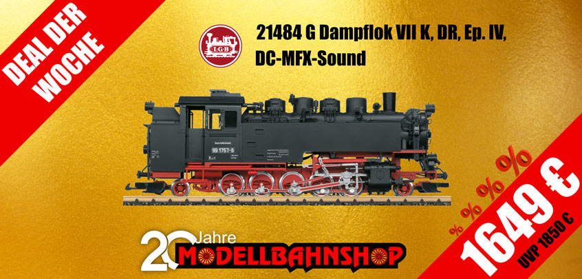 LGB 21484 G Dampflok