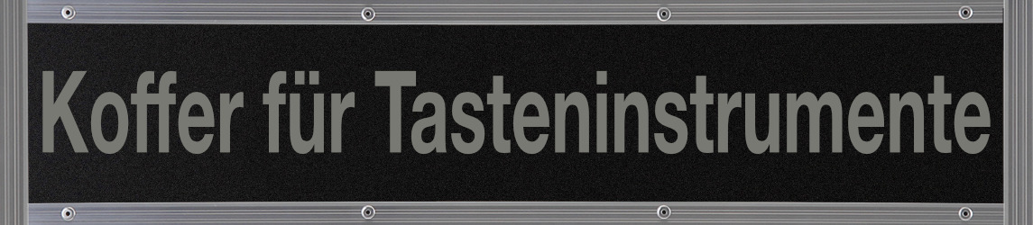 Koffer für Tasteninstrumente