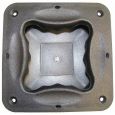Adam Hall 3403 Schalengriff PVC mittel quadratisch,schwarz Thumbnail 1