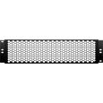 Adam Hall 87446 19 Zoll Front Abdeckung gelocht 2 HE Thumbnail 1