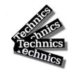 Technics Aufkleber 500x 120 mm Thumbnail 1