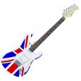 Dimavery ST 503 E Gitarre Union Jack Flag Thumbnail 1