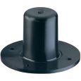 K&M 19654 Flanschbuchse schwarz Thumbnail 1