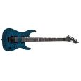 ESP Ltd MH-400 TREM See Thru Blue E-Gitarre Thumbnail 1