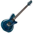 Godin LGXT SA Flamed AA Transblue inkl. Gig Bag Thumbnail 1