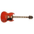 Epiphone Elitist 61 SG Std. E-Gitarre faded worn cherry Thumbnail 1